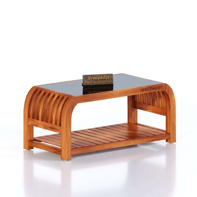 solid teak table