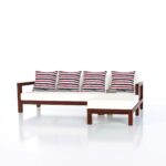 Premium Rosewood Sofa chaise