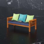premium teak wood sofa