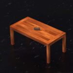 teak wood table
