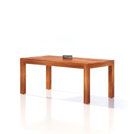 Teak wood tabletop table