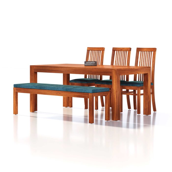 teak wood dining table set