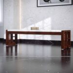 rosewood dining bench
