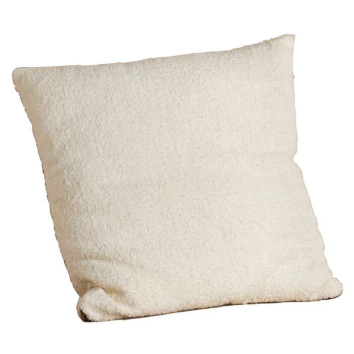 Boucle fabric pillows