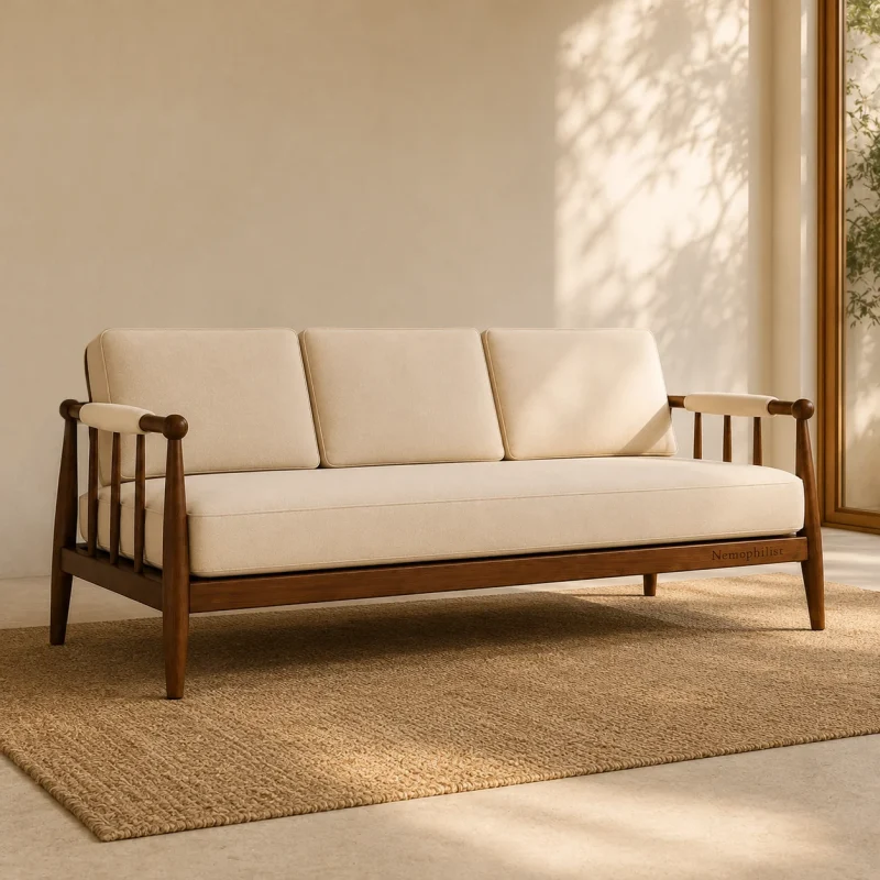 rosewood minimal sofa design