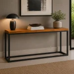 Malibu Console Table - Teak wood - Image 2